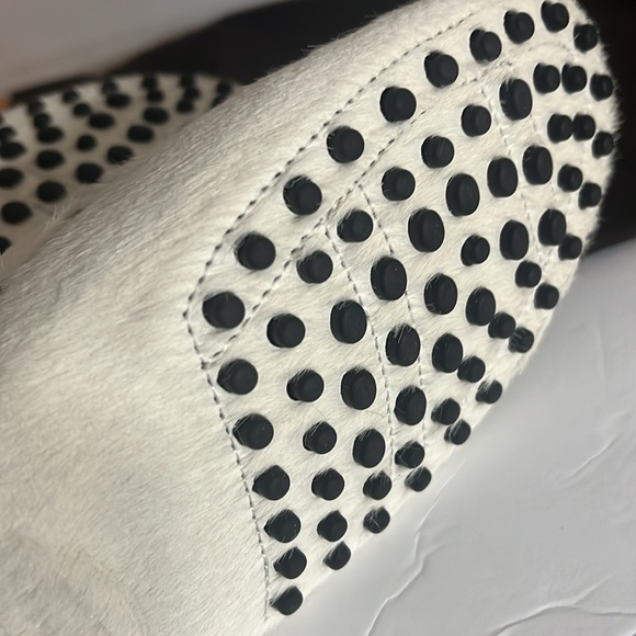 Tod”S Canel fur Loafers with Swarovski Stones size 39 1/2 like new - Picture 12 of 15